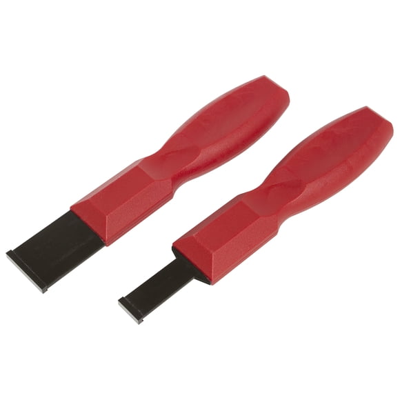 Set de raspadores de carburo Lisle 81780 de 16 mm y 32 mm