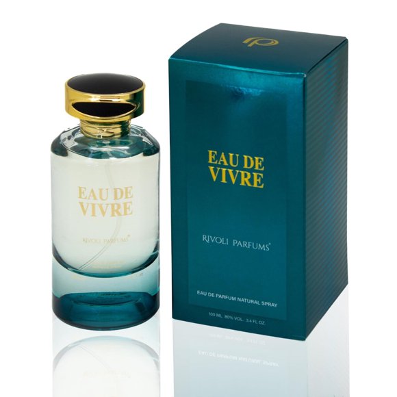 Perfume Rivoli Eau de Vivre 3.4 oz 100 ml EDP para hombre