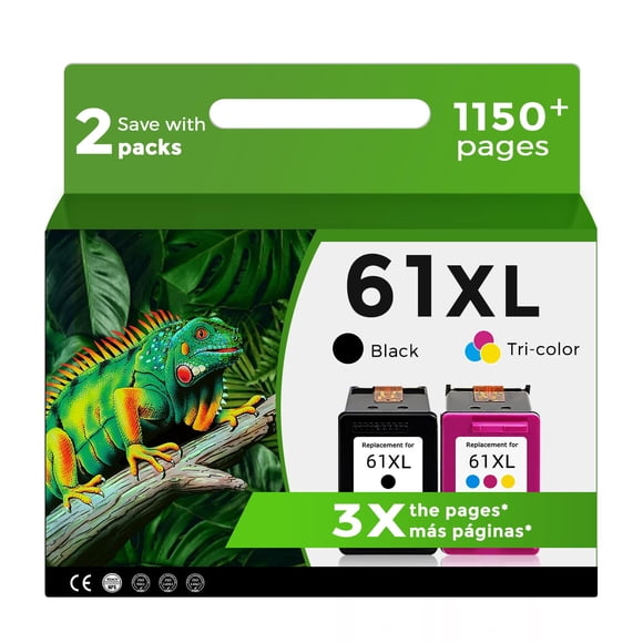 Cartuchos De Tinta 61xl Color Negro Paquete Combinado Paquete De 2
