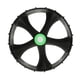 thumbnail image 1 of Kayak Jon Barco Canoa Carrito De Engranajes Remolque Portador Carro Rueda Negro, 1 of 2