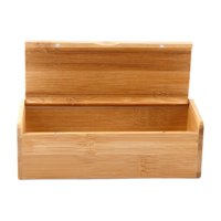 Ioensy - Estuche Organizador Rectangular De Bambú Para Gafas De Sol, Ahorro De Espacio 6.5X2.68X2.17 Pulgadas