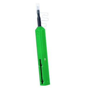 Magideal - Pluma De Limpieza De Fibra Óptica La Cara Del Extremo De La Fibra Limpia Convenientemente Retráctil Y Eficiente Mini Rotación De 180 Degree Más De 800 Limpi Lc Verde De 125 Mm