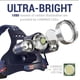 thumbnail image 2 of Linterna frontal DanForce LED recargable por USB de 1080 lúmenes IPX54, 2 of 5