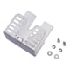 thumbnail image 1 of Soporte de motor con tornillos Kit universal portátil de acero inoxidable ordinario Soporte de soporte Rotisserie Rod Rack para cocinar Picnic Patio, 1 of 5