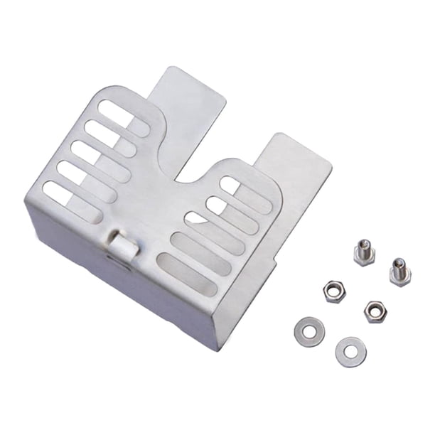 Soporte de motor con tornillos Kit universal portátil de acero inoxidable ordinario Soporte de soporte Rotisserie Rod Rack para cocinar Picnic Patio