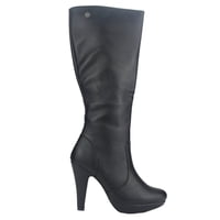 Bota Chalada Mujer Plataform30 Negro Casual