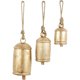 thumbnail image 1 of Deco 79 Metal Cow Bells, campanas de meditación, set de 3, 10, 7 y 5, 1 of 3