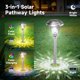 thumbnail image 4 of Luces Solares para Senderos BEAU JARDIN 42 cm Acero Inoxidable Paquete de 4, 4 of 6