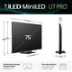 thumbnail image 2 of Televisor 75" Mini Led 4K UHD 75U7QGPRO Smart TV Hisense, 2 of 10