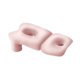 thumbnail image 1 of Almohada Boca Abajo Versátil Para Apoyar El Cuello Y El Abdomen, Ideal Para Dormir En Casa, Color Rosa, 1 of 5