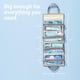 thumbnail image 2 of Neceser Colgante RollUp 4Kits 4 Compartimentos Transparente, 2 of 3