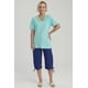 thumbnail image 2 of Polera Mujer Lisa Turquesa - ll, 2 of 8