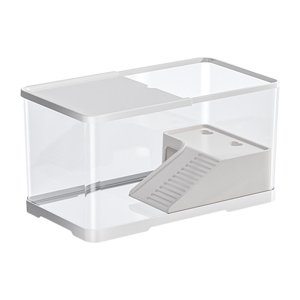 Ioensy - Tanque De Tortugas, Decoración Interior, Escondite De Descanso, Caja De Alimentación Para Cría, Hábitat De Tortugas M