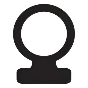 Burlete Dc 132 Negro 100Mts Dvp