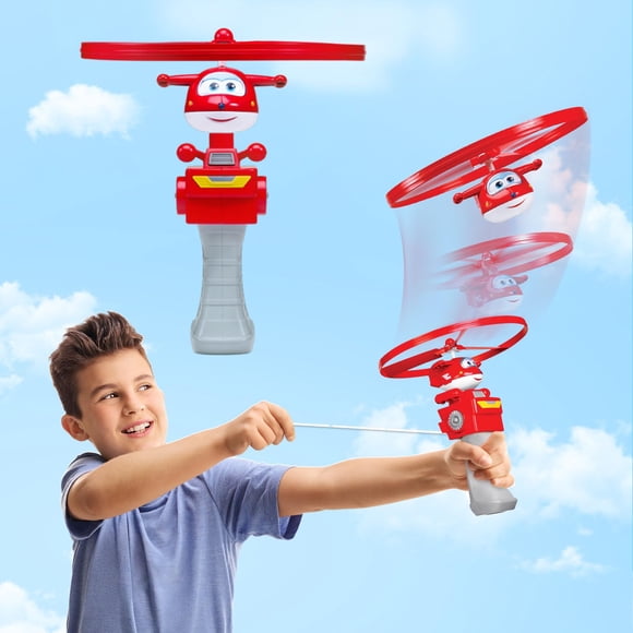 Avión de juguete Super Wings High Flying Jet con lanzador durante más de 3 años