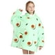 thumbnail image 4 of Poleron De Polar Manta Para Invierno Infantil Verde Palta, 4 of 5