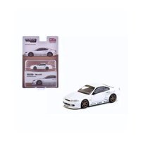 Nissan Silvia S15 Vertex Blanco Tarmac 1:64