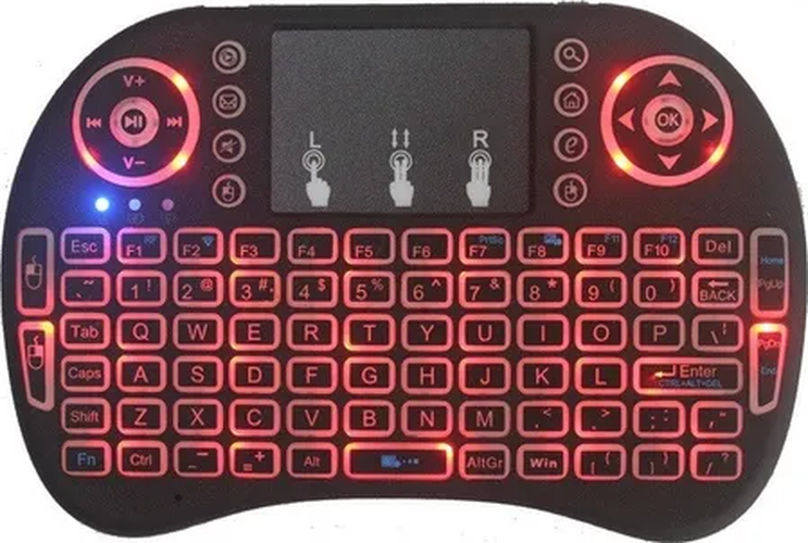 Genérico - Mini Teclado Inalámbrico Smart Tv Box Pc Control Tv