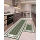 thumbnail image 2 of Set 2 Piezas Alfombra de Cocina Goma Antideslizante Diseño Estampado, 2 of 6