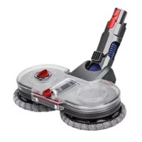 Magideal - Cepillo De Piso Con Accesorio De Cabezal De Fregona Eléctrico, Cabezal De Limpiador De Fregona, Fregona De Piso De Aspiradora De Repuesto Para Mármol