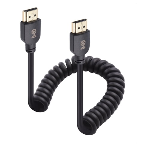 Cable Hdmi Cable Matters 8K 48 Gbps En Espiral De 30 A 90 Cm Con Compatibilidad Con Hdr