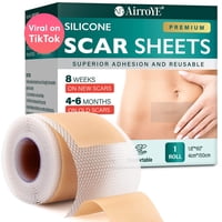 Láminas De Silicona Para Cicatrices Airroye, Reutilizables, Rollo De 1,5 M