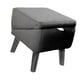 thumbnail image 5 of Taburete de escalera para mascotas, versátil, portátil, ahorrador de espacio, esencial para cachorros, camas, gatitos, autos, sofás, animales pequeños Negro Gris, 5 of 5