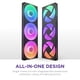 thumbnail image 2 of Unidad de ventilador NZXT F420 RGB Core, 420 mm, 3 x 140 mm, ventiladores RGB, 2 of 9
