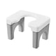 thumbnail image 5 of Taburete Antideslizante Para Inodoro En Cuclillas Panel Ancho Para Baño Adultos Gris, 5 of 5
