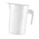 thumbnail image 1 of Taza Medidora, Jarra De Agua Resistente Para Jugo, Agua Fría Y Caliente, Tienda De Té, 2000ML, 1 of 5