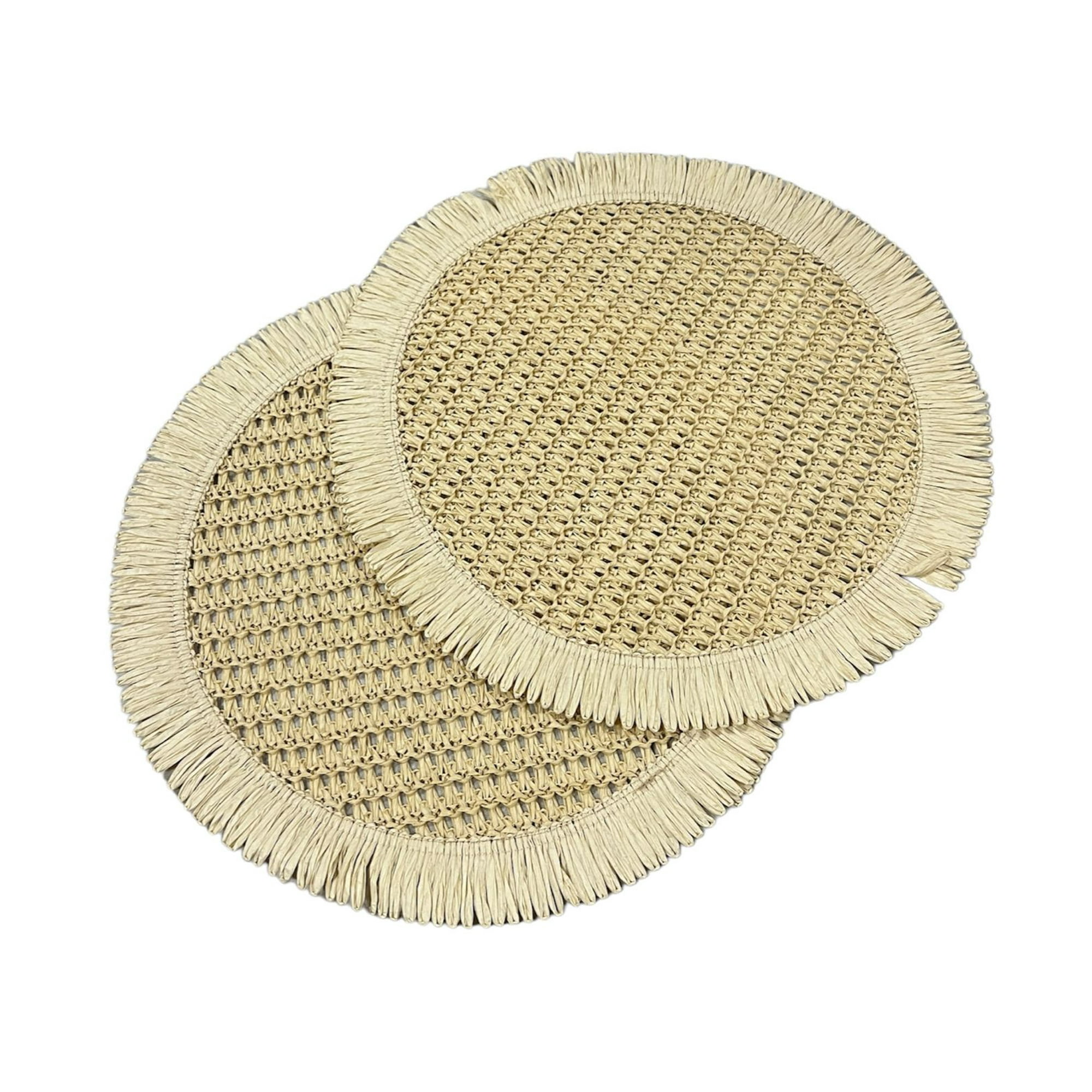 Oem - Set 2 Individual De Mesa Pack 2 Individual Tejido Colores B