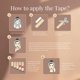 thumbnail image 5 of Cinesiology Tape CureTape Beauty Lifting facial antiarrugas, 5 of 6