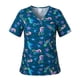 thumbnail image 1 of Delantal Mujer 2551 tela elasticada estampada Caballito De Mar, 1 of 3