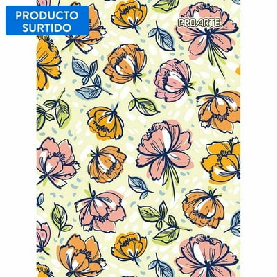 Cuaderno Flocked Carta 150 Hojas / Tapa Dura  Proarte