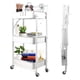 thumbnail image 1 of Carro Multiuso Plegable Acero Blanco 45x30x88 cm, 1 of 6