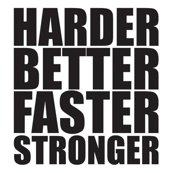 Decomural Harder Faster Stronger Kanye West WS-40960