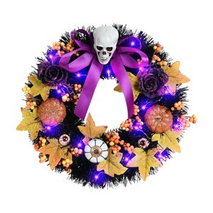 Bothyi - Coronas De Halloween Decorativas Para Fiestas De Disfraces Al Aire Libre Interior Acción De Gracias