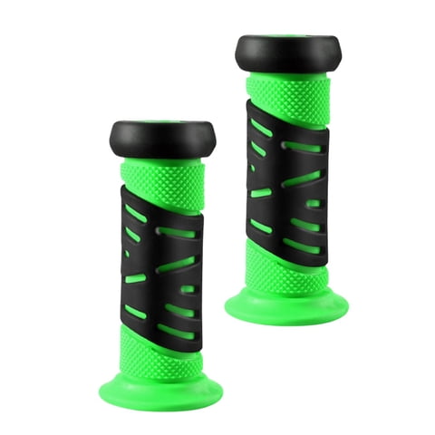 Magideal - Puños De Bicicleta Para Niños Puños De Repuesto Para Bicicleta Antideslizantes Suaves Duradero Cómodo Manipulación Puños De Bicicleta Para Niños Niñas Verde