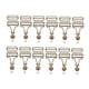 thumbnail image 3 of 12x Sujetadores Deslizantes De Metal Clip Brace Hebillas Tirantes Hebillas 3.2cm, 3 of 5