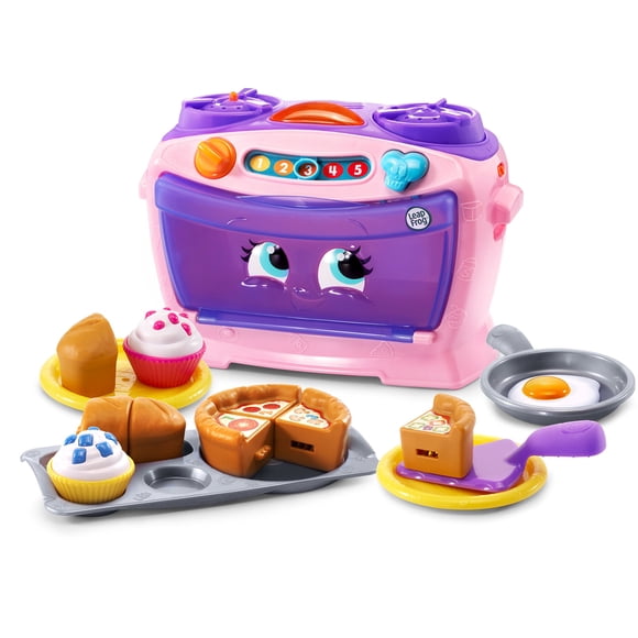 Toy LeapFrog Number Lovin' Oven rosa con 16 ingredientes