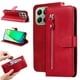 thumbnail image 2 of Funda con Cremallera para Honor X6B 4G, Carcasa Cartera de Cuero PU con Soporte y Tarjetero, 2 of 6