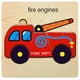 thumbnail image 1 of Children's Wooden Puzzle Toys,15*15cm/5.9*5.9in Transportation Travel Tool Shape Cognition Early Education Puzzle Three-dimensional Hand Scratching Board Jigsaw Puzzle Puzzle, 1 of 3