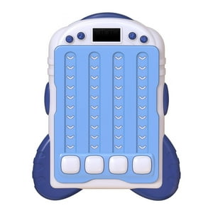 Fliperex - Juguete Sensorial Electronico Reflejos Y Ritmo Regalo Niños Azul