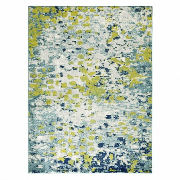 Alfombra Florida Verde 160 x 210 cm