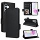 thumbnail image 3 of Funda Cartera para Samsung Galaxy A36 5G Tapa Flip con Ranuras y Soporte Negro, 3 of 5