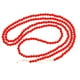 thumbnail image 4 of Guirnalda De Cuentas De Madera De Navidad Para Decoración Del Hogar Para Ventana, Chimenea De Vacaciones, Rojo, 142 Cm, 4 of 5