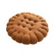 thumbnail image 5 of Cojín Con Forma De Galleta, Cojín Decorativo De Suelo Suave Para Regalo, Sala De Estar, Bar, Redondo, Marrón Oscuro, 5 of 5