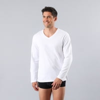 Camiseta Escote V Hombre Flores Hombre 50750-1