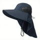 thumbnail image 3 of Stay Protected in the Sun with this Men's Summer Beach Neck Sunscreen Hat - Breathable, Adjustable & Wide Brim for Fishing, Hiking & Camping!, 3 of 5