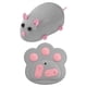 thumbnail image 5 of Juguete Para Gatos Control Remoto Juguetes Para Mascotas Rata Electrónica Durable Flocado Ratón Juguete Gris, 5 of 5